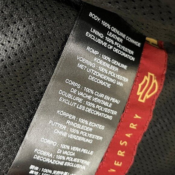 Harley-Davidson® Women's Leather Motorcycle Jacket Large - Picture 14 of 16